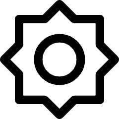 Sun Icon from Core Line Set