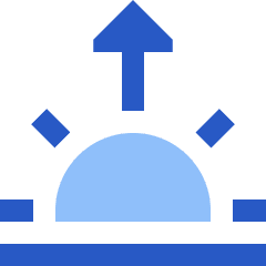 Sunrise Icon from Sharp Flat Set