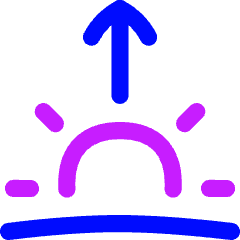 Sunrise Icon from Flex Neon Set