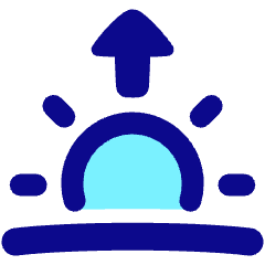 Sunrise Icon from Plump Pop Set
