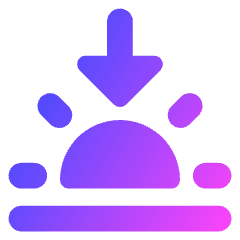 Sunset 2 Icon from Core Gradient Set