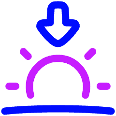 Sunset 2 Icon from Plump Neon Set