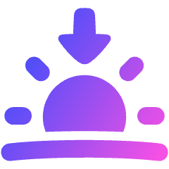 Sunset 2 Icon from Plump Gradient Set