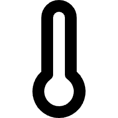 Temperature Icon from Micro Line Set