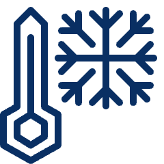 Thermometer Cold Icon from Cyber Line Set