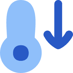Thermometer Decrease Icon from Flex Flat Set