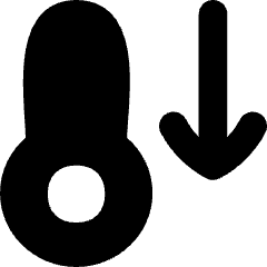 Thermometer Decrease Icon from Flex Solid Set