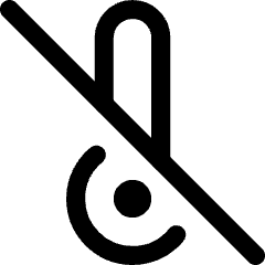 Thermometer Disable Icon from Core Line Set
