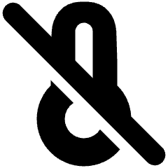 Thermometer Disable Icon from Plump Solid Set