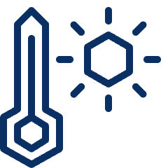 Thermometer Hot Icon from Cyber Line Set