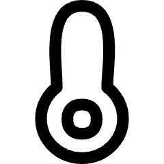 Thermometer Icon from Flex Line Set
