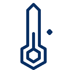 Thermometer Low Icon from Cyber Line Set