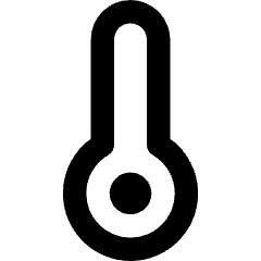 Thermometer Icon from Core Remix Set