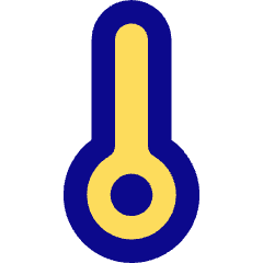 Thermometer Icon from Core Pop Set