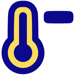 Thermometer Positive Icon from Plump Pop Set