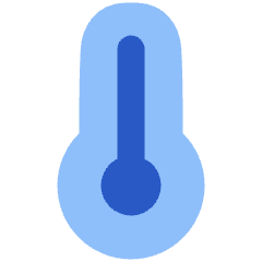 Thermometer Icon from Plump Flat Set
