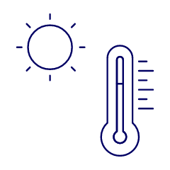 Thermometer Temperature Illustration from UX Line Set