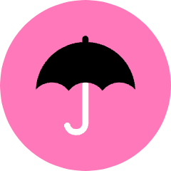 Umbrella Icon from Kameleon Pop Set