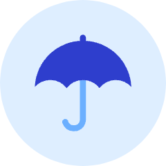 Umbrella Icon from Kameleon Duo Set