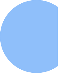 Waning Gibbous Moon Icon from Sharp Flat Set