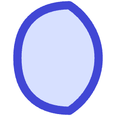 Waning Gibbous Moon Icon from Flex Duo Set