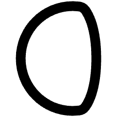 Waning Gibbous Moon Icon from Plump Remix Set