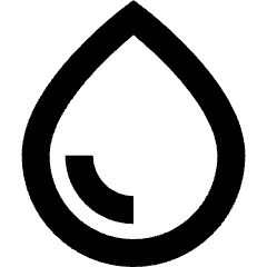 Water Drop Icon from Sharp Remix Set