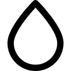 Water Drop Icon from Core Remix Set