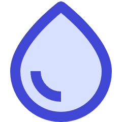 Water Drop Icon from Sharp Duo Set