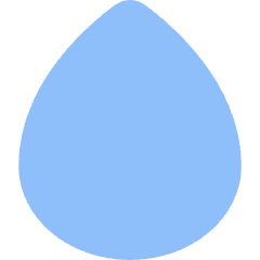 Water Drop Icon from Flex Flat Set