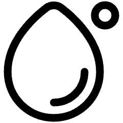 Water Temperature Icon from Plump Line Set