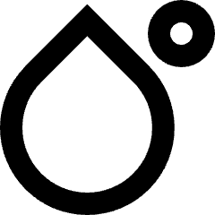 Water Temperature Icon from Sharp Remix Set