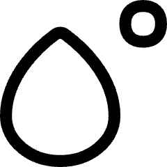 Water Temperature Icon from Flex Line Set
