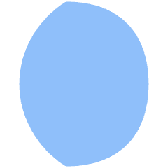 Waxing Gibbous Moon Icon from Flex Flat Set