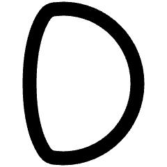 Waxing Gibbous Moon Icon from Plump Remix Set