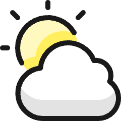 Weather Cloud Icon from Ultimate Colors Set