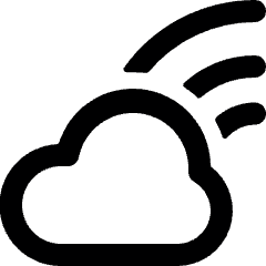 Weather Cloud Rainbow Icon from Ultimate Bold Set