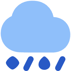 Weather Mix Icon from Plump Flat Set