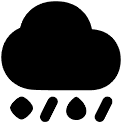 Weather Mix Icon from Plump Solid Set