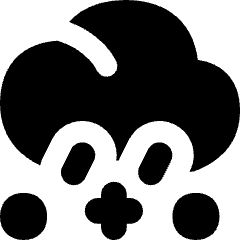 Weather Mix Icon from Flex Solid Set