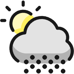 Weather Snow Icon from Ultimate Colors Set