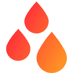 Wet Icon from Sharp Gradient Set