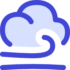 Wind Cloud Icon from Flex Duo Set