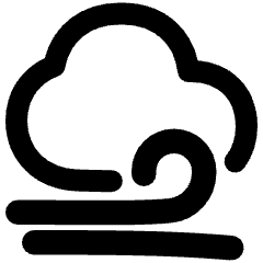 Wind Cloud Icon from Plump Remix Set