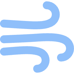 Wind Flow 1 Icon from Flex Flat Set