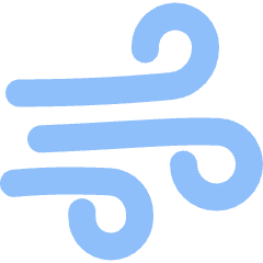 Wind Flow 1 Icon from Plump Flat Set