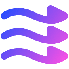 Wind Flow 2 Icon from Plump Gradient Set