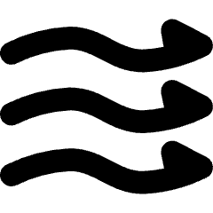 Wind Flow 2 Icon from Core Solid Set