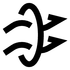 Wind Flow 3 Icon from Sharp Line Set