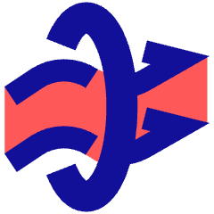 Wind Flow 3 Icon from Sharp Pop Set